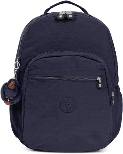 Vista 72 de Mochila Kipling Seoul extra grande para laptop de 17", Grande True Blue Tonal 2