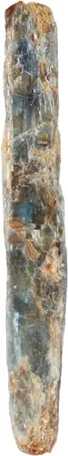 Vista 49 de GEMHUB Lápiz de cianita áspero pequeño con cristal curativo de cianita azul áspero suelto, tamaño pequeño, 9.7