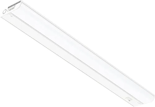 Vista 16 de Getinlight 30,48 cm de luz LED para debajo de gabinete, solo cableada, de 3 colores, seleccionable 3000K/4000K/5000K, regulable, acabado en blanco