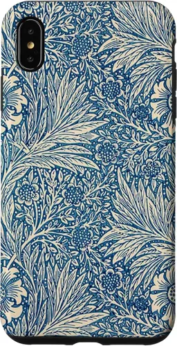 Vista 11 de William Morris Violet Marigold Wallpaper Art Deco Nouveau Case for iPhone 17