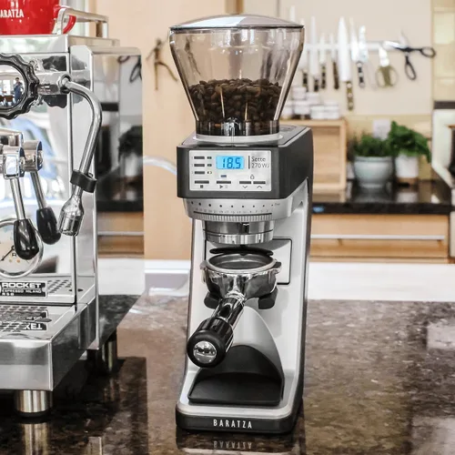 Vista 5 de Baratza Sette 270 W, cafetera, con contenedor cónico, con cesto para café molido y soporte incorporado