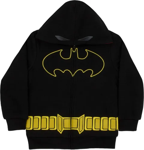 Vista 3 de DC Comics Superheroes Batman and The Flash - Chaqueta reversible para niños y niños pequeños