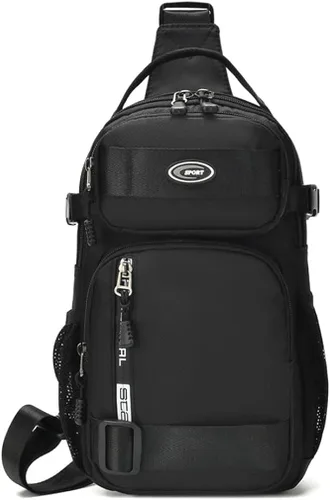 Vista 2 de KPYWZER Mochila de cuero para hombre