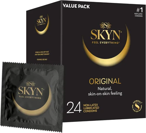 Vista 14 de SKYN Elite - Preservativos grandes – 36 unidades – Condones ultrafinos, lubricados sin látex, más largos y anchos para un ajuste más cómodo
