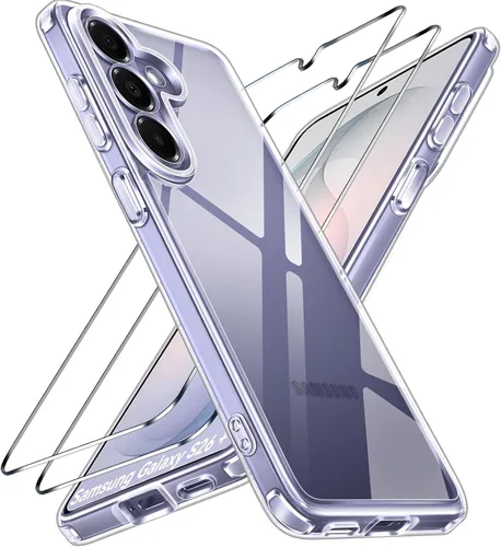 Vista 33 de ivoler Estuche 3 en 1 para iPhone 17 de 6.3" 2025 con 2 protectores de pantalla de vidrio templado [Protección de grado militar], parte trasera
