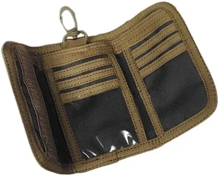 Vista 3 de Flyye EDC Cartera Coyote Marrón