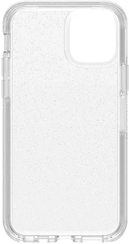 Vista 5 de OtterBox Symmetry Clear Series - Funda para iPhone 11 Pro, polvo de estrellas (escamas plateadas/transparente)