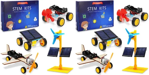 Vista 8 de Juguetes de construcción STEM para niños de 8 a 12 años, experimentos científicos y proyectos de automóviles solares