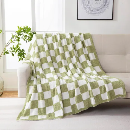 Vista 18 de YIRUIO Mantas y cobijas ultra suaves extra mullidas y cálidas, de felpa esponjosa y acogedora, de peso medio, ideales para regalos en cumpleaños