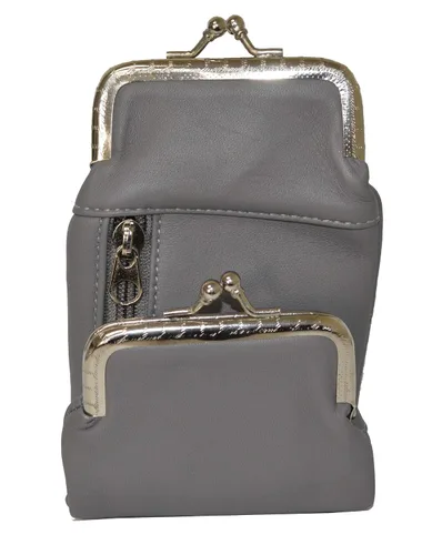 Vista 18 de Funda de cuero genuino para cigarrillos y mechero con cierre de torsión de Leatherboss (Beige)