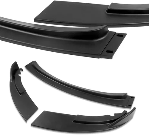 Vista 3 de Q1-TECH, 5 piezas de borde delantero + falda lateral Rocker Winglet Canard difusor ala compatible con BMW E90/E92/E93 (solo modelos M3) 2008-2013