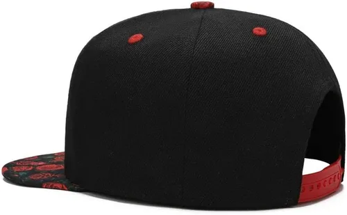 Vista 16 de Gorra de béisbol para hombre, estilo hip hop, visera plana, ajustable, unisex, ajustable, transpirable