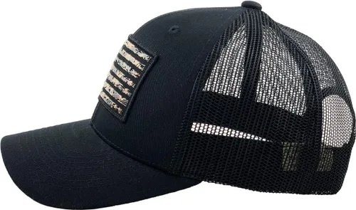 Vista 228 de KBETHOS Tactical Operator Collection USA Fishing Mesh Ballcap Flag Patch America Outdoors Trucker Baseball Cap