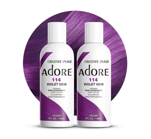 Vista 37 de Adore Tinte semipermanente verde para el cabello, vegano y sin crueldad, 4 onzas líquidas, 163 Green Apple (paquete de 1)