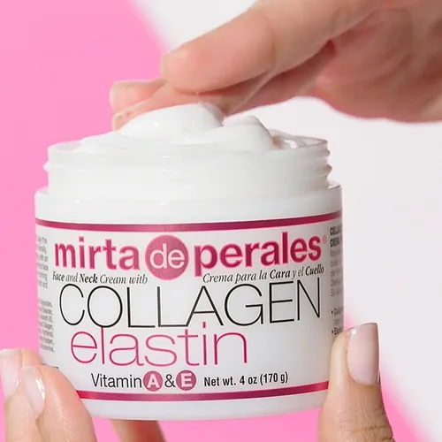 Vista 4 de Mirta De Perales Crema de colágeno y elastina, 4 onzas