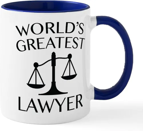 Vista 55 de CafePress Trust Me I'm A Lawyer - Taza de café