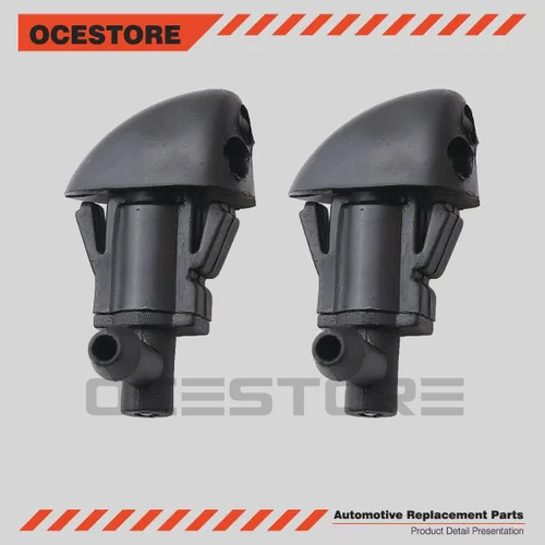 Vista 3 de OCESTORE Kit de 2 boquillas de limpiaparabrisas delantero 3W7Z-17603-AA compatibles con F 150 E 150 E 250 E 350 Flex Taurus Freestyle Expedition