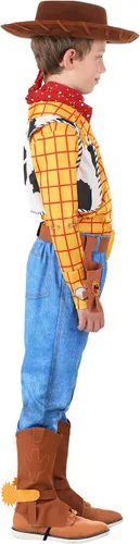 Vista 5 de Disfraz de Woody Disney de lujo para niños