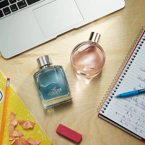 Vista 3 de Hollister Wave Women Eau De Parfum, 3.4 onzas Paquete de 2