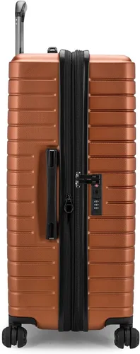 Vista 3 de Traveler's Choice Policarbonato Archer, Naranja, Archer - Equipaje expandible de policarbonato con ruedas giratorias