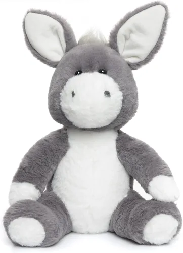 Vista 10 de WEIGEDU Juguete de peluche de vaca lechera floppy – 15.7 pulgadas suave y tierno vaca animal de peluche con ojos bordados, perfecto para niños