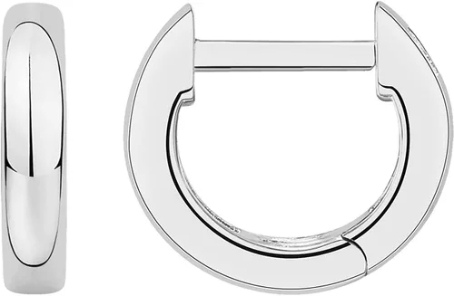 Vista 16 de PAVOI Aretes de aro gruesos chapados en oro de 14 quilates para mujer - Aretes pequeños de aro de oro con postes de plata de ley 925 - Joyería