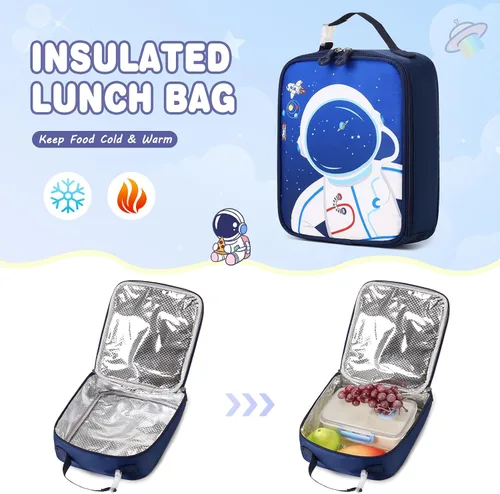 Vista 5 de DIGOBAY Mochila, Azul, Mochila para niños
