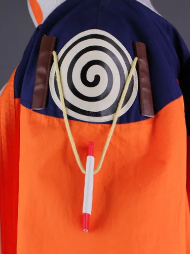 Vista 5 de Conjunto de dos piezas de chaqueta para hombre, color naranja, talla de EE. UU