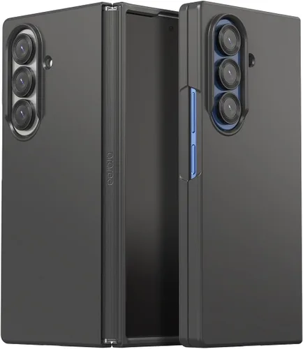 Vista 11 de araree Aero Flex - Funda para Galaxy Z Fold Series con protección de bisagra, carcasa protectora delgada (PC) con protector de bisagra (TPU), Crema