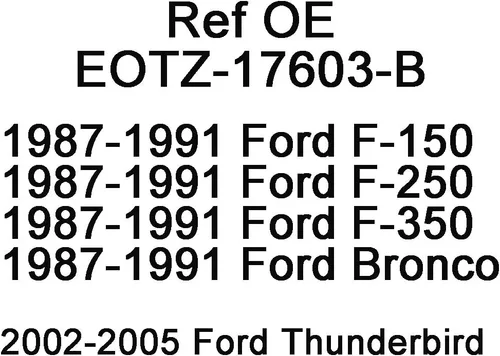 Vista 5 de 3W7Z17603AA para GM Ford 04-14 F150 TRUCK, 09-17 Flex SUV Reemplazo directo ajustable de un solo agujero limpiaparabrisas limpiaparabrisas