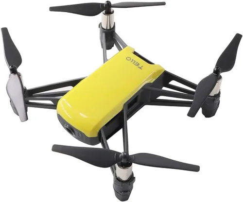 Vista 2 de Tello Drone Body Plastic Upper Body Shell Cover Repuesto Fuselaje Back Cover Funda protectora para DJI Tello Drone Accesorio (amarillo)