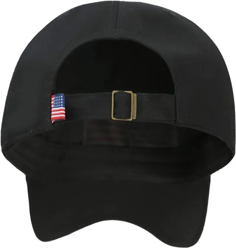 Vista 36 de IIN Gorra de béisbol con bandera estadounidense para hombres y mujeres, de perfil bajo, militar, militar, militar, para papá