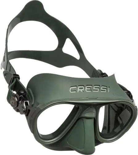 Vista 4 de Cressi Calibro - Máscara de buceo de dos lentes de bajo volumen WHE/PK