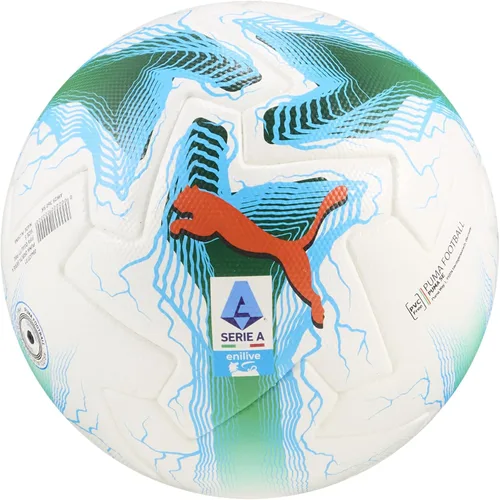 Vista 2 de PUMA Orbit Soccer Ball Football Serie A (FIFA Quality PRO) 5, White Multicolour