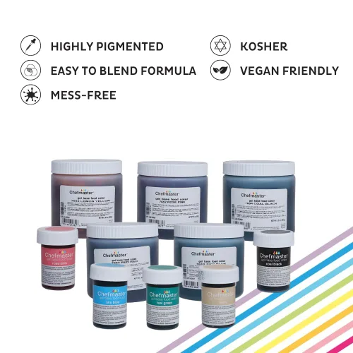 Vista 4 de Kitchen Krafts Chefmaster - Colorante en gel para alimentos, color rosa, 1 onza