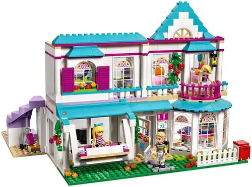 Vista 3 de LEGO Friends Casa de Stephanie 41314 juguete para niños de 8 años