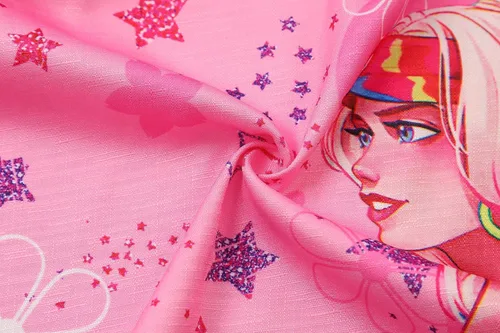 Vista 6 de Vestido de disfraz para niñas, con dibujos animados, manga con volantes, traje de verano, fiesta de cumpleaños, juguete de regalo