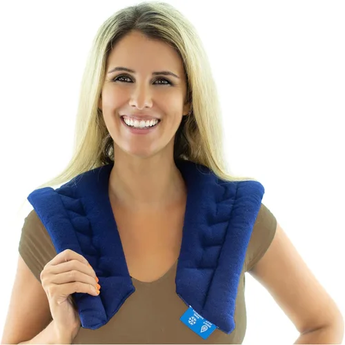 Vista 2 de Bed Buddy Almohadilla térmica para microondas y envoltura trasera de enfriamiento, Comfort Wrap Back, apta para microondas para terapia de calor