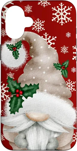 Vista 23 de Aesthetic Snowflake Cute Winter Gnome for Christmas Grandma Case for iPhone 17