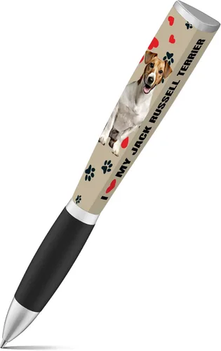 Vista 14 de I Love My Dog Bolígrafo Ballpoint para Cachorros (1 Bolígrafo, 3 Lados) Regalos para Mamá de Perro, Cumpleaños de Perro Bolígrafos Lindos