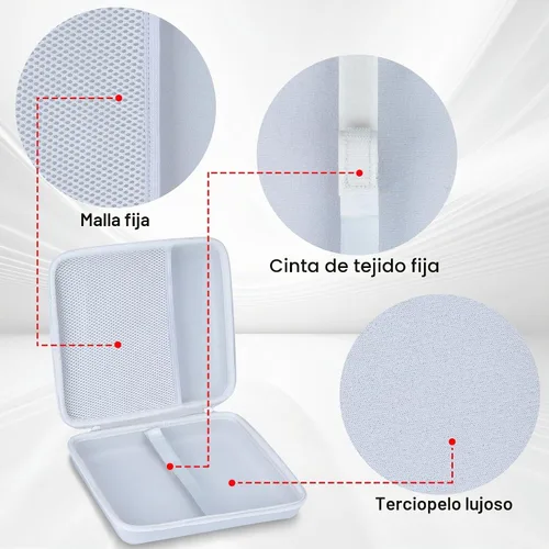 Vista 5 de Lebakort Estuche rígido compatible con muestras Akai Professional MPC Gris