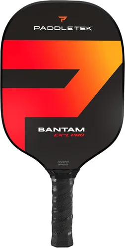 Vista 10 de Paddletek Bantam EX-L Pro - Paleta de pickleball profesional con núcleo de panal, superficie de policarbonato texturizado de terciopelo, núcleo