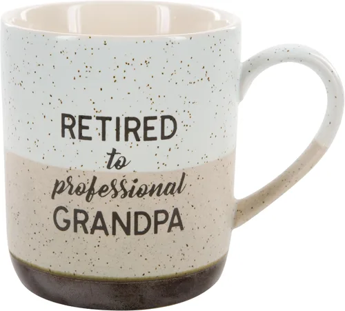 Vista 10 de Pavilion - Jubilado No Vencido - Taza Grande de Café de Gres de 15 Oz