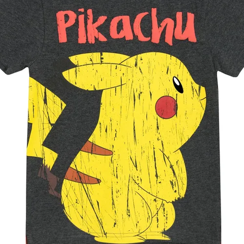 Vista 2 de Pokemon Camiseta Pikachu para niño