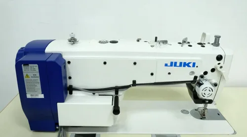 Vista 7 de Juki DDL 9000C-SMS Digital, elevación de pies, presión, ribete de rosca, tachuela trasera, accionamiento directo, barco montado