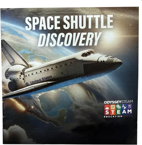 Vista 8 de Odyssey Toys Space Shuttle Discovery Drone RC Flying Toy - Nave espacial de control remoto con luces LED, control de 2.4 GHz, batería recargable