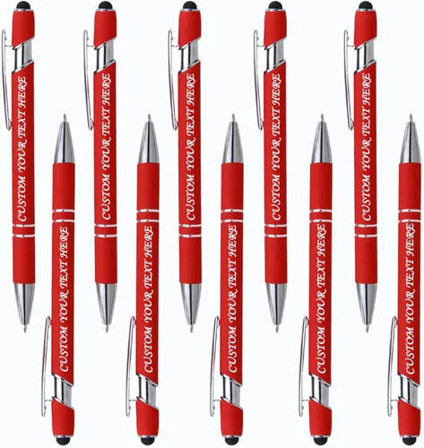 Vista 54 de VectWaby - Bolígrafos personalizados a granel, bolígrafo grabado con nombre, logotipo, lápiz capacitivo para pantallas táctiles, a granel