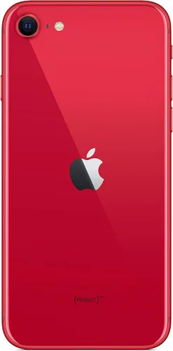 Vista 2 de Apple iPhone SE, 64 GB, rojo - bloqueado a cricket (renovado)
