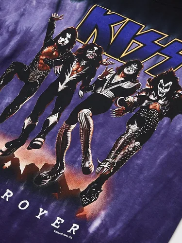 Vista 2 de Liquid Blue Kiss Destroyer - Camiseta de manga corta para hombre