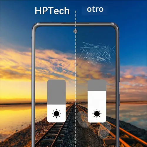 Vista 4 de Paquete de 2 protectores de pantalla de privacidad para Samsung Negro